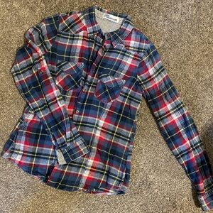 3/$20 | Blue Crush - Plaid Flannel Shirt